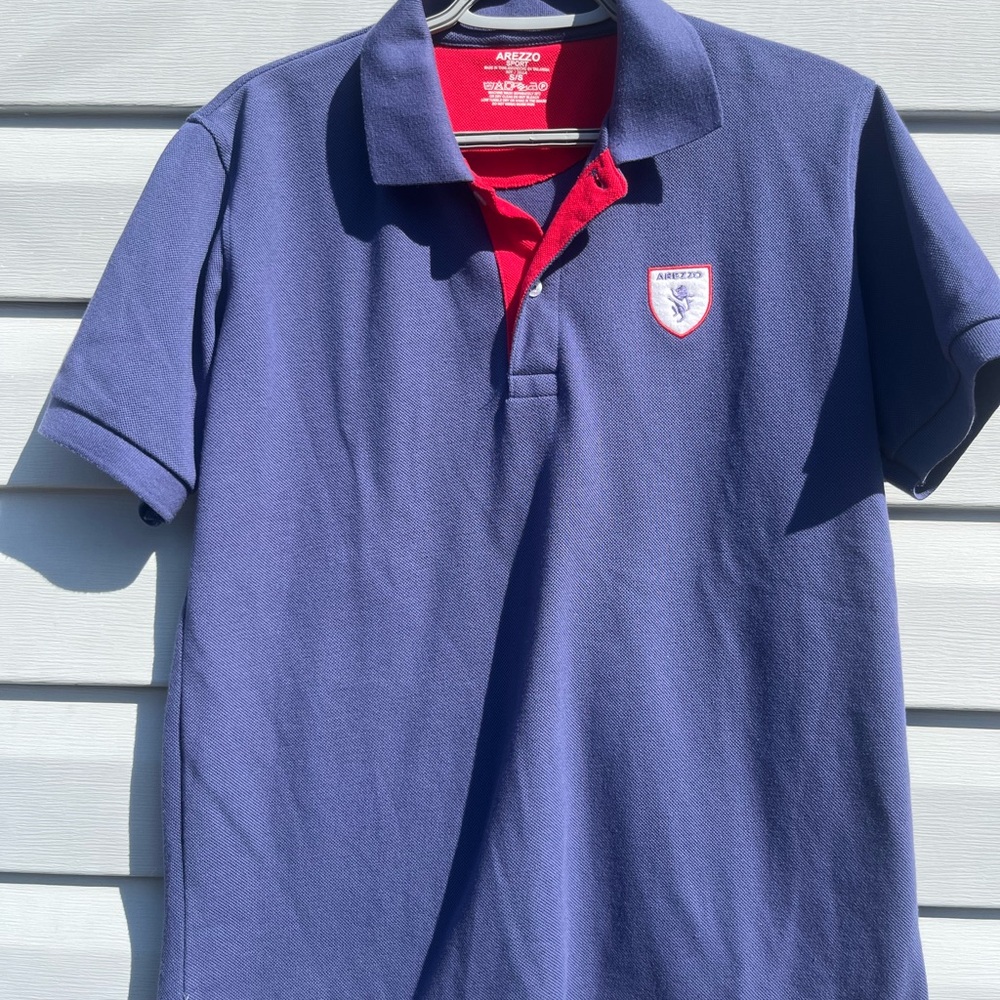 Arezzo Blue Polo Shirt